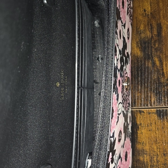 Kate Spade Dahlia pink and black floral crossbody - Picture 4 of 6